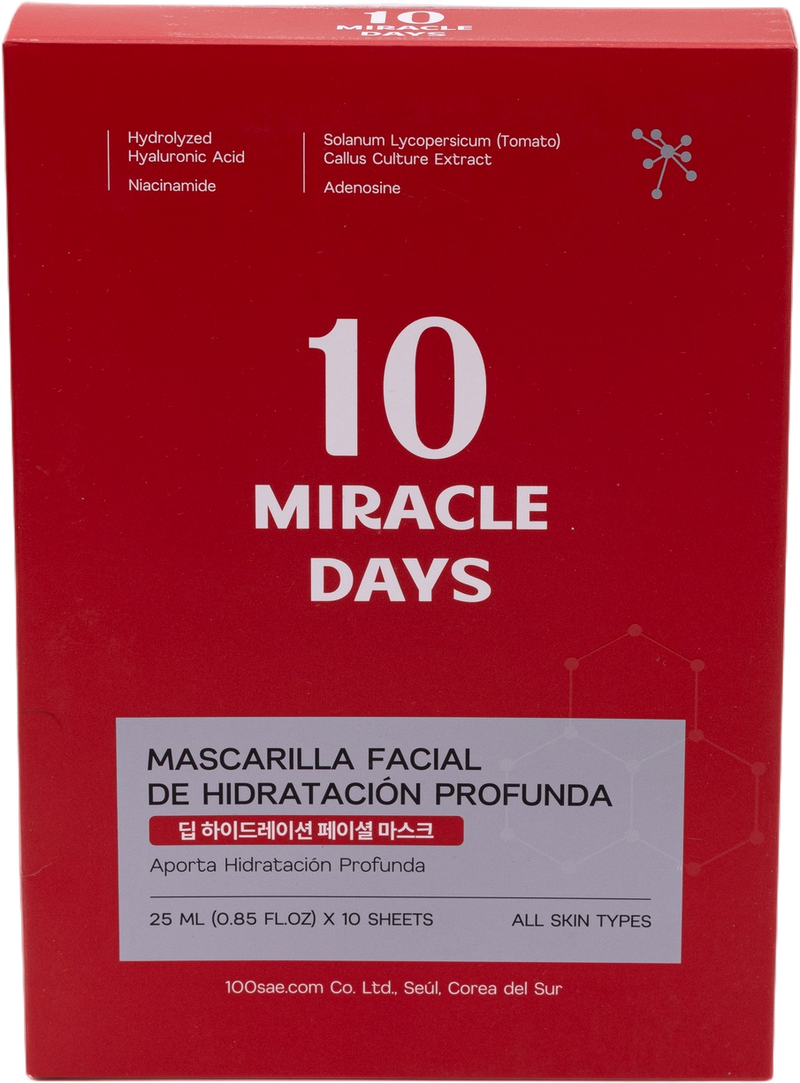 Mascarilla Facial de Hidratación Profunda
