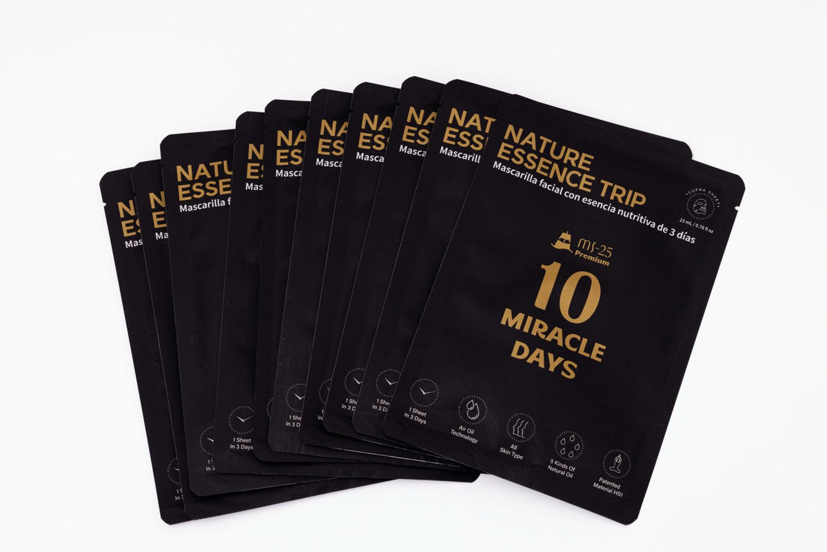 Mascarillas Nature Essence Trip en abanico